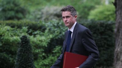 Britain's defence secretary Gavin Williamson has been sacked. AFP