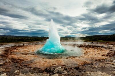 Strokkur geyser in Iceland - Katy's next 'dream place to live'?
