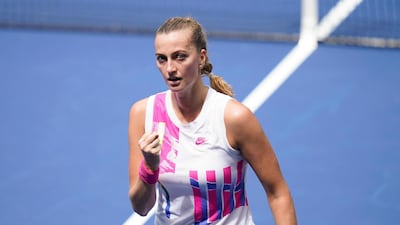 Petra Kvitova during her win against Kataryna Kozlova. AP