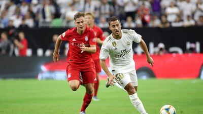 Hazard looks to make a break. Reuters