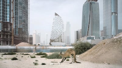 Richard Allenby-Pratt's work addresses humans' effect on the environment. Courtesy Warehouse421