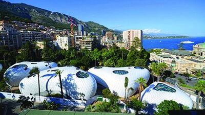 Pavilions Monte-Carlo in Monaco. Courtesy Monaco Tourist Authority