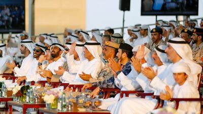 Sheikh Saud bin Saqr Al Qasimi, Supreme Council Member and Ruler of Ras Al Khaimah, attended ‘Union Fortress 6’ Military Show at Al Jazirah Al Hamra. WAM