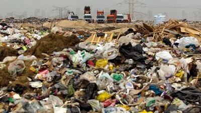 More than half of the waste going into the Dubai landfill during Ramadan is food. Christopher Pike / The National