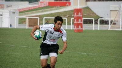 Marco Speranza, a popular rugby player who used to play for the Abu Dhabi Harlequins, was killed in a plane in Argentina while taking his first flying lesson. Courtesy Speranza family