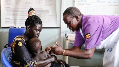 There are about 30 million babies born each year in areas of Africa that are high risk for malaria. Getty Images