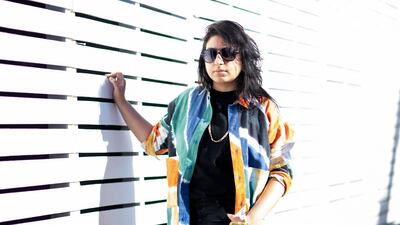 Pakistani vocalist Arooj Aftab performed at Coachella Music Festival. AFP