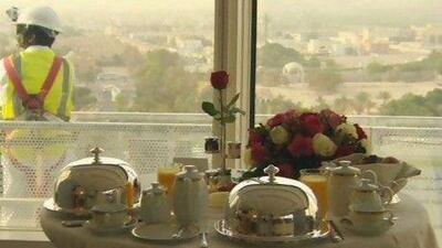 Window cleaners, charity workers and wealthy residents all feature in the One Day In programme.