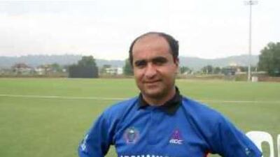 The Afghan cricket coach Taj Malik Khan began playing the sport after school using a tree as a wicket and a tennis ball covered with electrical tape.