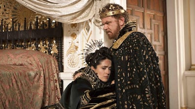 Salma Hayek and John C Reilly in Tale of Tales. Courtesy Front Row Filmed Entertainment