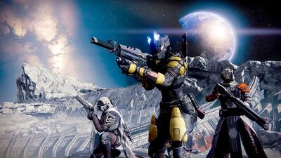 A scene from Destiny. Courtesy Bungie