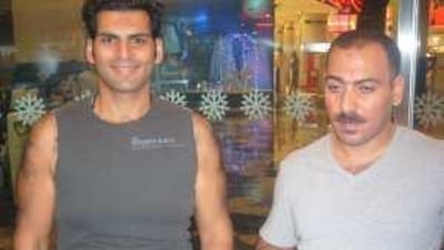 Hisham el Hanafi, left, and his brother Hani el Hanafi.