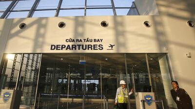 The departure area of the new terminal at Noi Bai international airport. Kham / Reuters