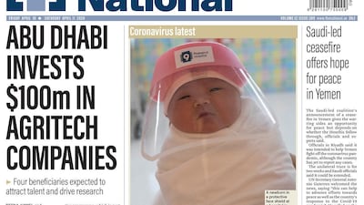 April 11: Abu Dhabi invests $100m in Agritech companies