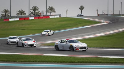 Round 5 action of TRD 86 Cup Championship. Shihab Al Faheem rounds the bend in No 86.