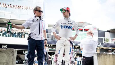 11th. Sergio Perez (Force India) Only driver not racing a Mercedes, Ferrari or a Red Bull to get on the podium in 2018 when he got third in Azerbaijan. Held his own against teammate Esteban Ocon throughout the year.