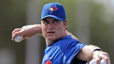 John Farrell during his time as Toronto Blue Jays manager