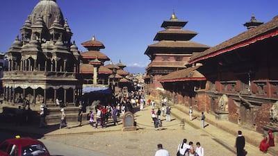 Kathmandu Valley in Nepal. iStockphoto