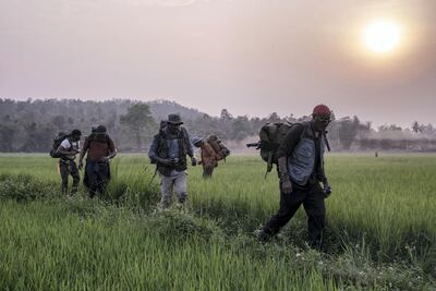 'Da 5 Bloods' tells the story of four war veterans who return to Vietnam. Courtesy Netflix