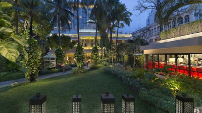 A view from the Authors' wing, where suites are tributes to some of the great literary figures that have statyed at the Mandarin Oriental in Bangkok. Courtesy Mandarin Oriental Hotel Group