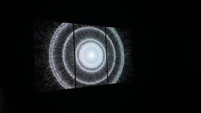 Light upon Light exhibition part of Noor Riyadh 2021. Balquees Basalom for The National