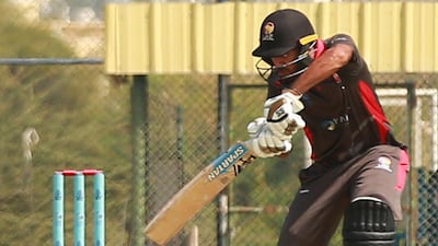 Chirag Suri scored a second half-century in two days. Courtesy ICC