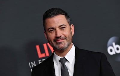 US television host Jimmy Kimmel will be back on the air. AFP