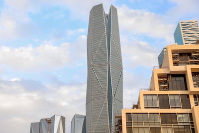 The PIF Tower in Riyadh. The fund said the new coastal development will include eight residential neighbourhoods. Bloomberg
