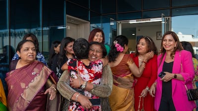 Alumni of St Joseph's School in the UAE travelled from across the globe to be part of a special reunion. All photos: Vidhyaa Chandramohan for The National