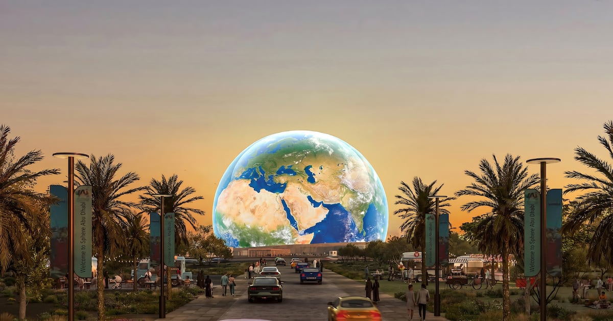 Sphere Abu Dhabi to open on Yas Island in 2029
