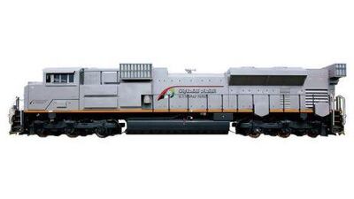 Locomotives are being produced by the US firm Electro-Motive Diesel. Courtesy Etihad Rail