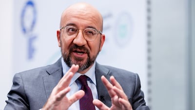 European Council President Charles Michel. AP