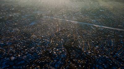 Smog hangs over houses on a polluted day in Ulaanbaatar, the capital of Mongolia. AFP