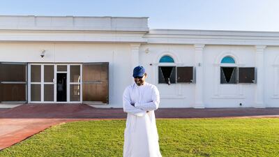 Emirati horse trainer Salem bin Ghadayer. Reem Mohammed / The National