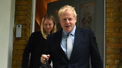 Boris Johnson has said his priority is a managed withdrawal from the EU. AFP