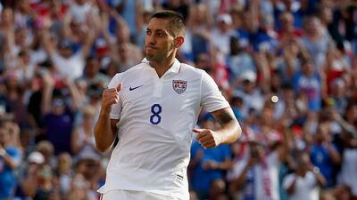 Clint Dempsey of the US leads the 2015 Gold Cup with six goals. Rob Carr / Getty Images / AFP / July 18, 2015