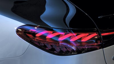 Rear-light detail.