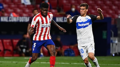 Arsenal are leading the chase to sign Atletico Madrid and Ghana midfielder Thomas Partey (AS) AFP