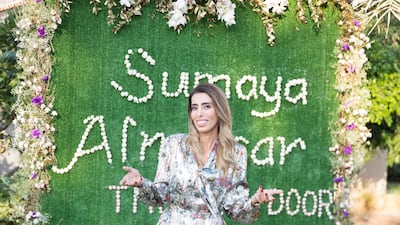 Sumayah Alnasser launched 'The Back Door' in Dubai. Courtesy Tony Belot
