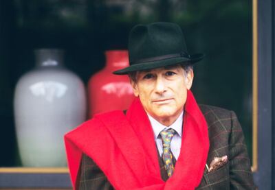 Edward Said in 2001. The Palestinian scholar wrote ‘Orientalism’, a critique of European perceptions. Getty