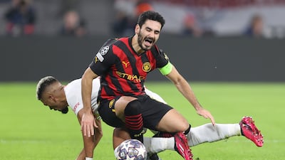 Ilkay Gundogan 8: German international back on home soil and played important role in opening goal when he let Grealish pass go through his legs to put Mahrez through. Thought he had put City back in front but denied by brilliant save. AP
