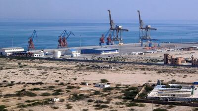 China plans to invest $10 billion to make the Gwadar port in Pakistan fully functional. Behram Baloch / AFP