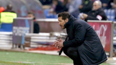 Diego Simeone is among the names being linked to Chelsea as the pressure continues to increase on Jose Mourinho. Kiko Huesca / EPA