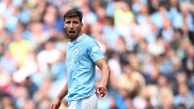 Manchester City's Ruben Dias says February is always when the team hits top gear. EPA