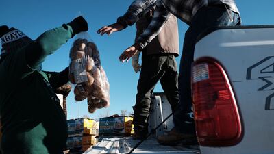 The poverty rate for Native Americans in Arizona stands at 25 per cent. Getty Images / AFP