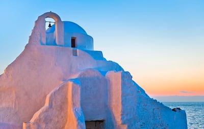 Mykonos may be best known as a party destination, but it also has an excellent arts scene. Getty