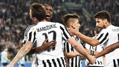 Juventus's poor start to the season has made little difference as the Turin club close in on a fifth straight Serie A title. Andrea Di Marco / AP Photo