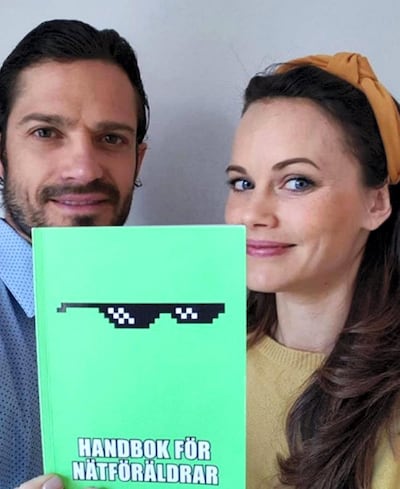 Prince Carl Philip and Princess Sofia of Sweden published a guide for parents. Prinsparet / Instagram