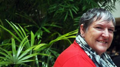 Jacqueline Wood runs the Abu Dhabi Women's Group Facebook page and has a jewellery business. Delores Johnson / The National