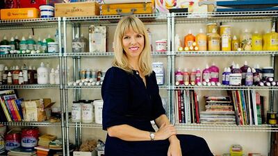Portrait of Jessica Watson-Thorp in her Dubai studio. Courtesy of Jessica Watson-Thorp